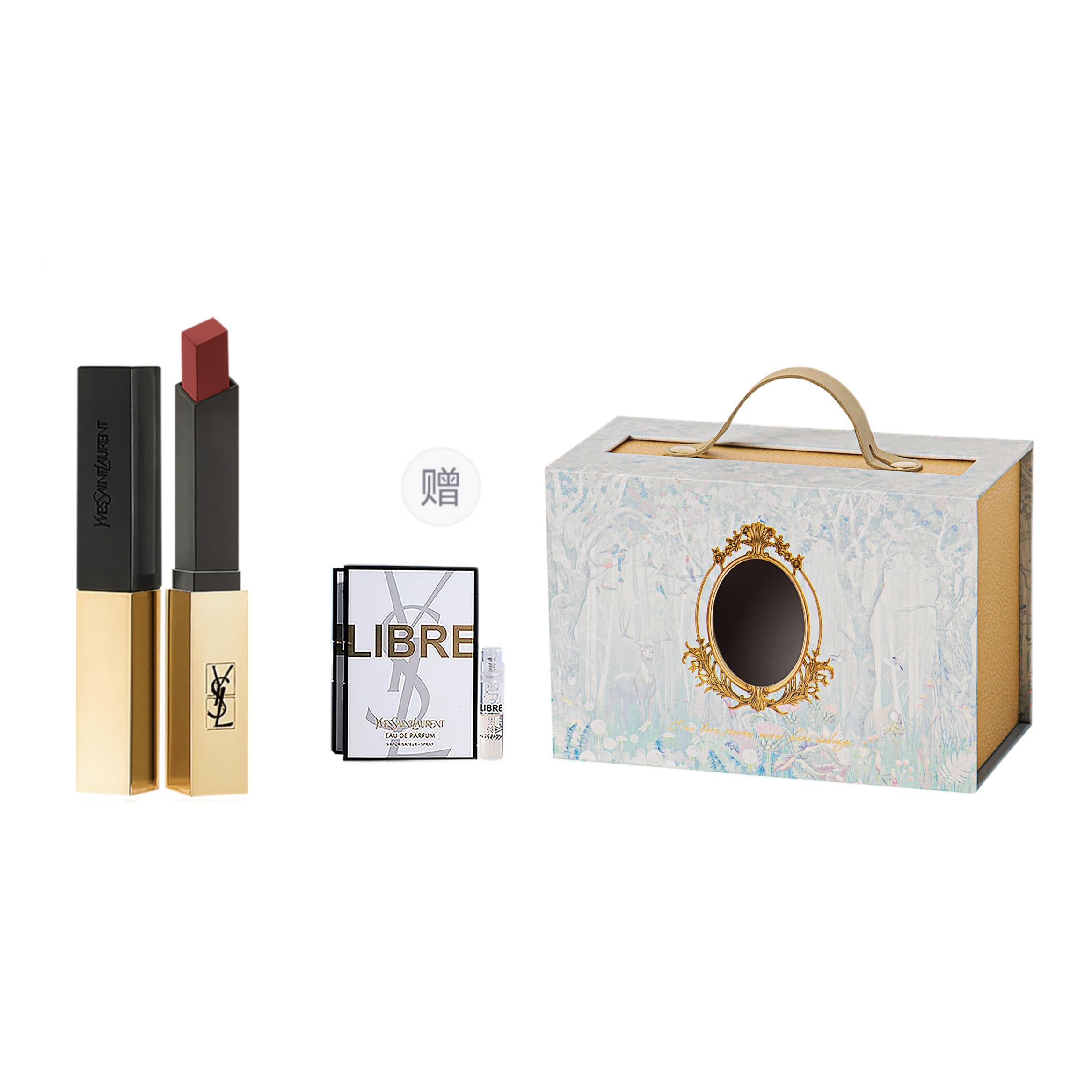 

Помада Secret Garden Box матовая легко растушевывается стойкая подарок на день рождения для девушки SAINT LAURENT