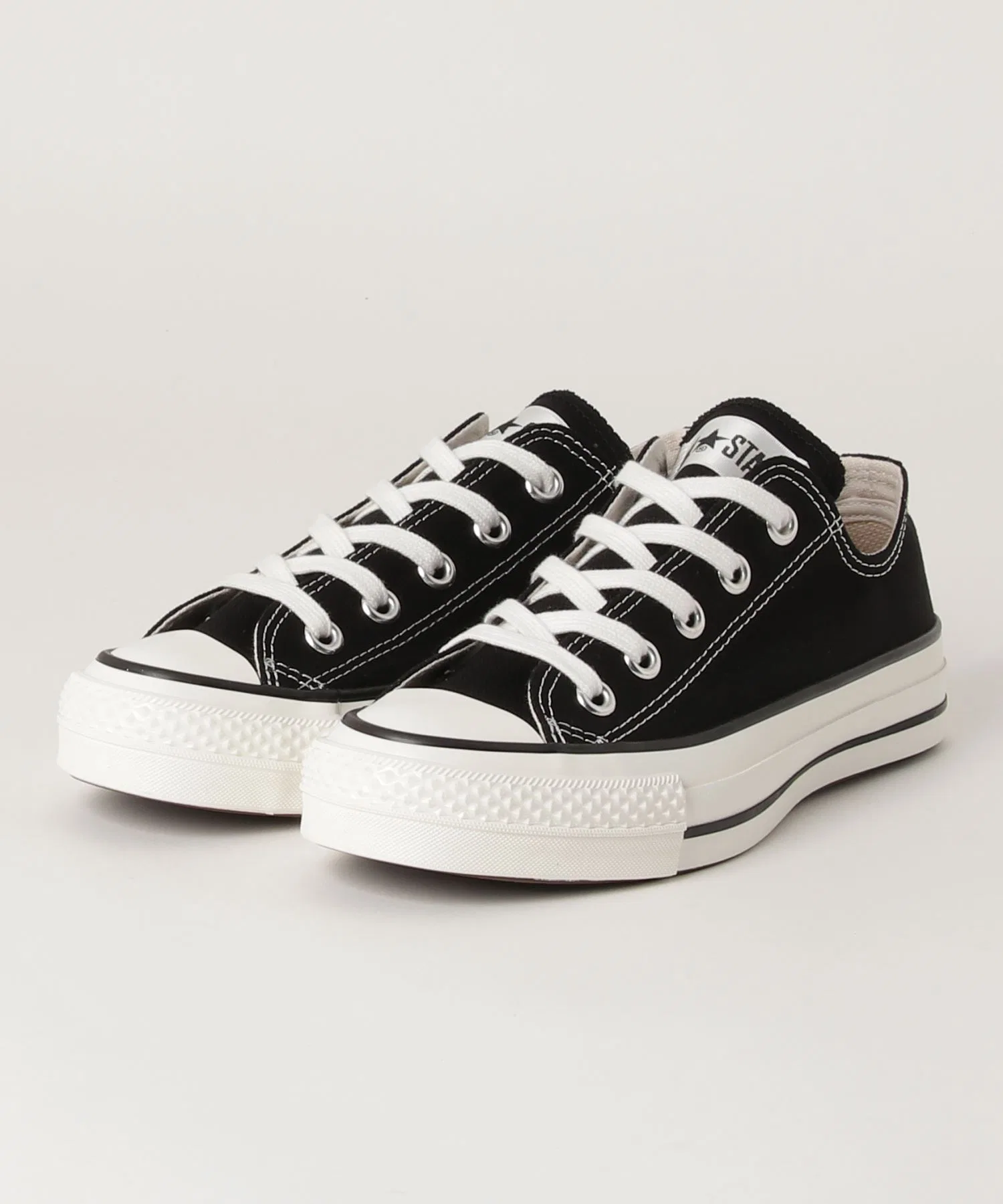 Унисекс кроссовки CONVERSE CANVAS ALL STAR J OX высокие чёрные — фото 4