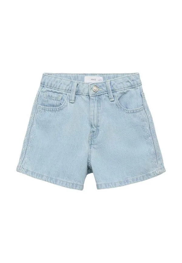 Детские джинсовые шорты Mango Kids, Light Blue