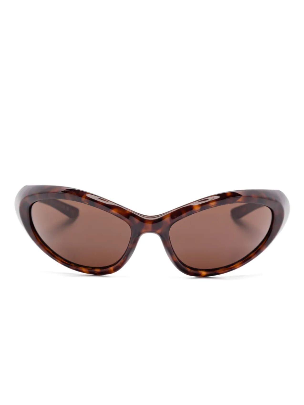 

Солнцезащитные очки Sporty B Balenciaga Eyewear, коричневый
