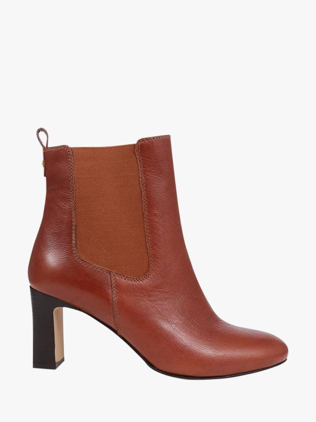 Ботильоны из кожи kalista на высоком каблуке Jones Bootmaker, желто-коричневый