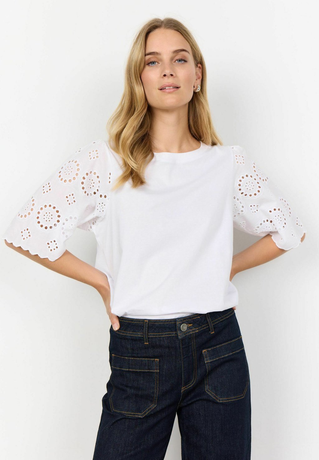 

Футболка с принтом SC-LORAINE 3 Soyaconcept, белый