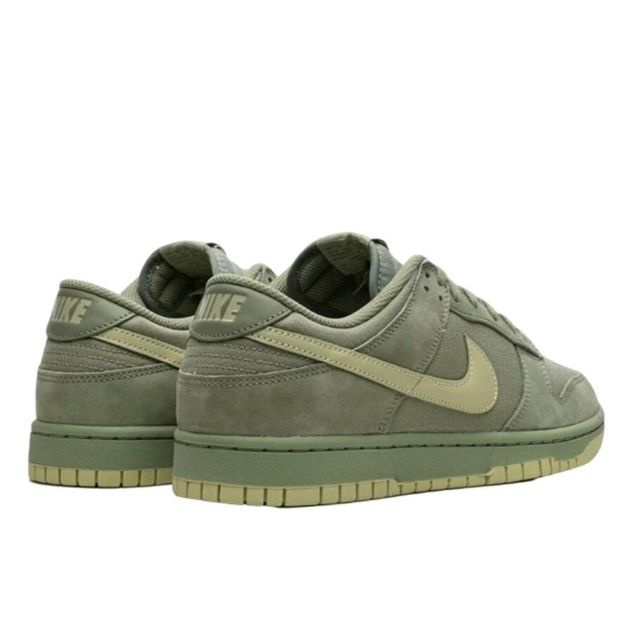 NIKE Кроссовки Dunk Low Retro Premium Oil Green Olive Aura — фото 3