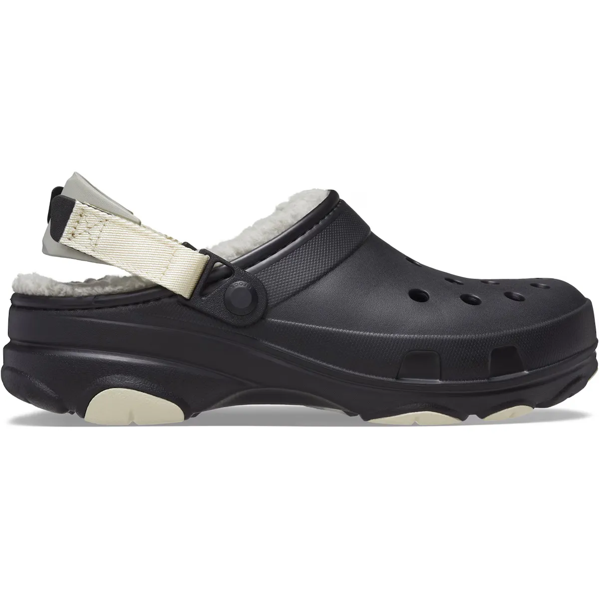 

Сабо Crocs Unisex All Terrain Lined Clog, черный