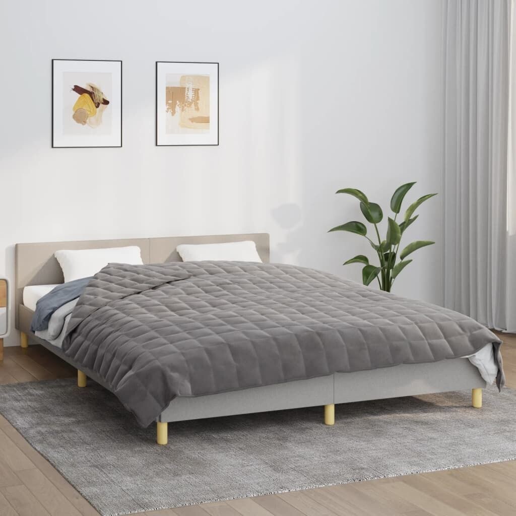 

Одеяло утяжеленное The Living Store серое 220х240 см, 15 кг ткань, серый