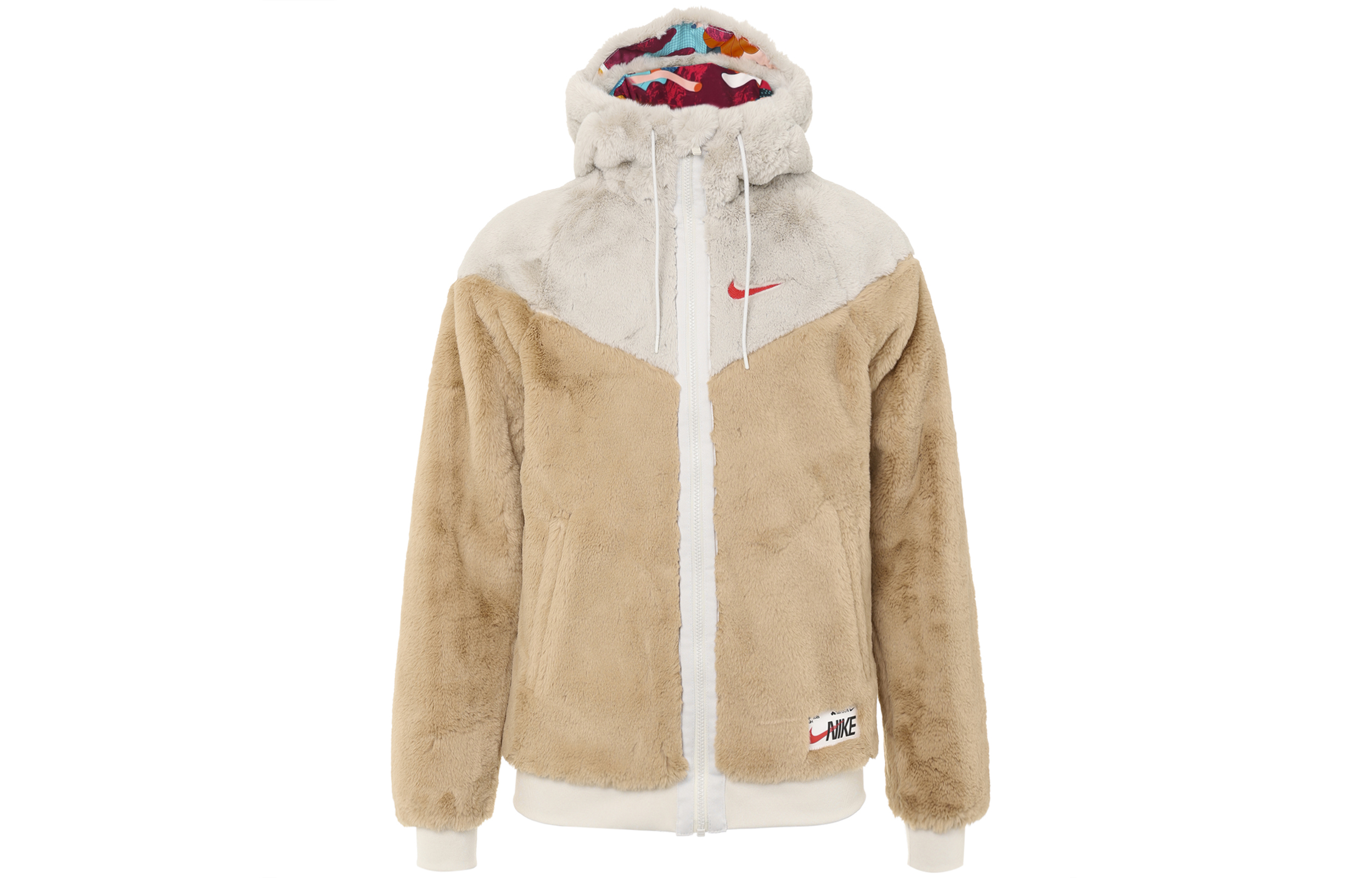 

Nike Спортивная куртка мужская цветная с логотипом, Linen Yellow