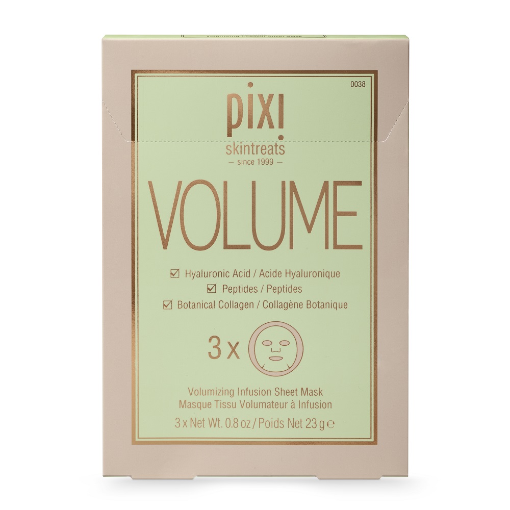 

Укрепляющая тканевая маска volume sheet mask Pixi, количество 1 x 3 шт.