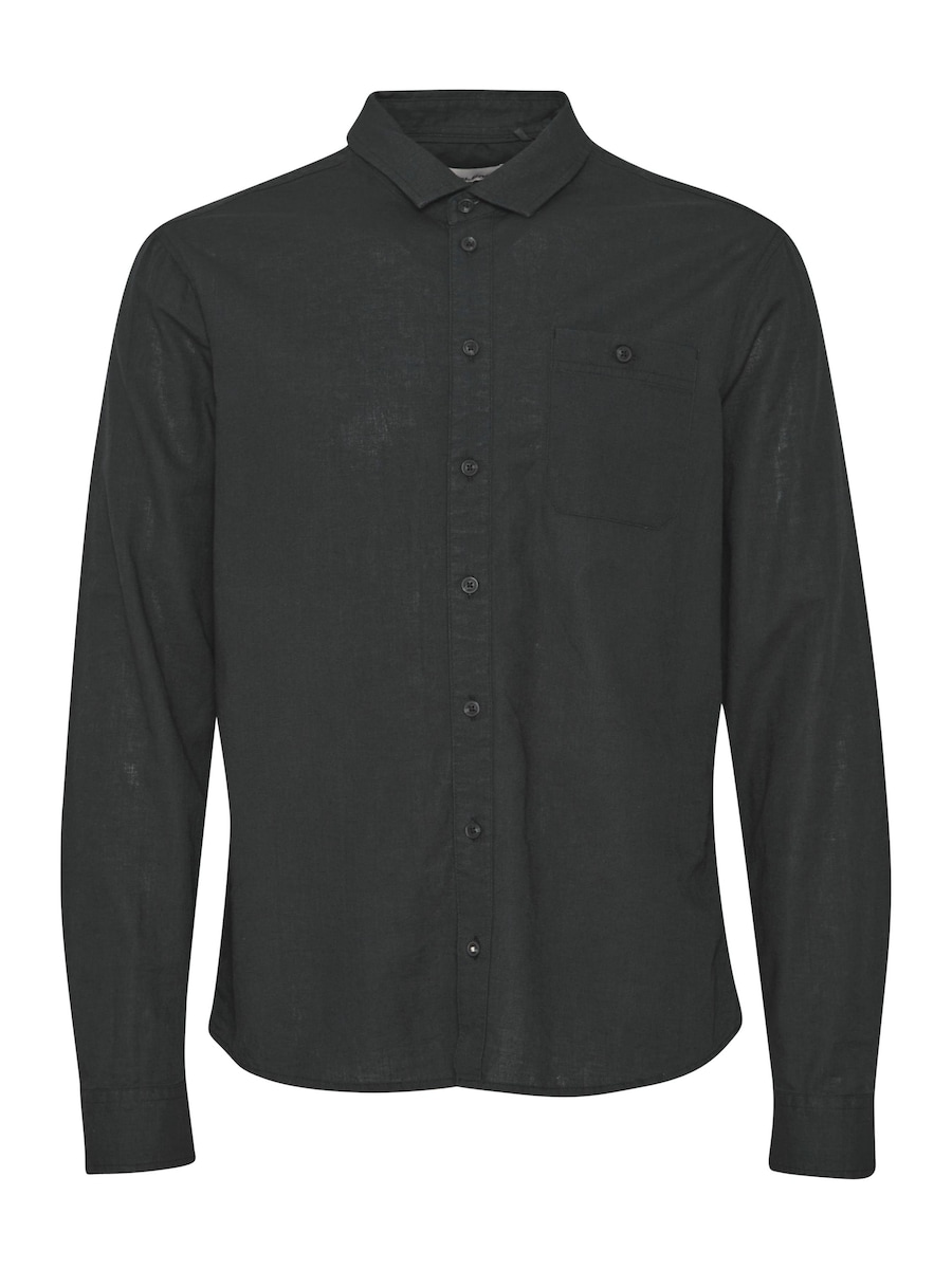 

Рубашка на пуговицах классического кроя BLEND, черный