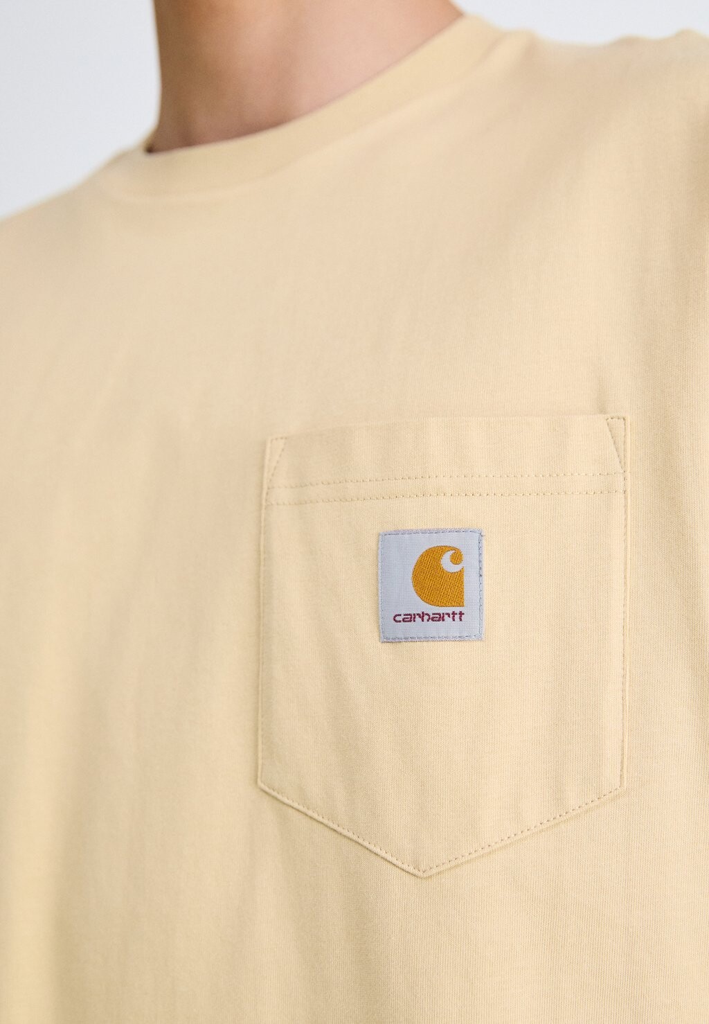 

Базовая футболка Pocket Carhartt WIP, кукурузный шёлк