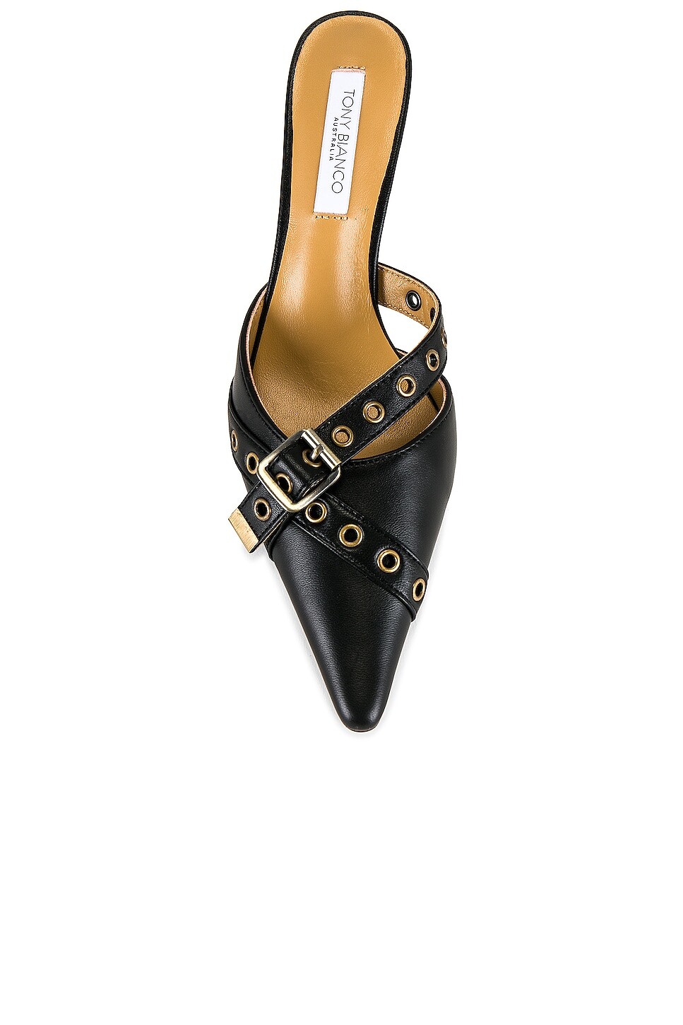 Мюли Tony Bianco Savoir, цвет Black Nappa & Match Matt Baked — фото 4