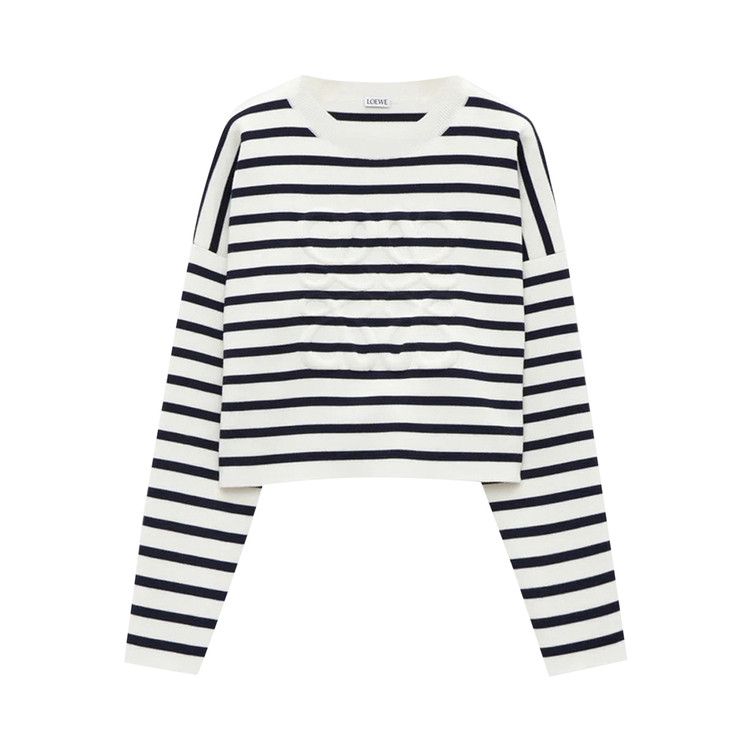 

Свитер Loewe Anagram Sweater, Off White/Navy