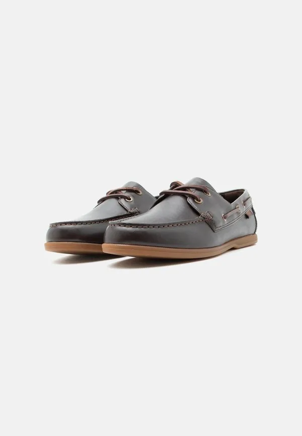 Лоферы charmouth на шнуровке Clarks, Brown — фото 2
