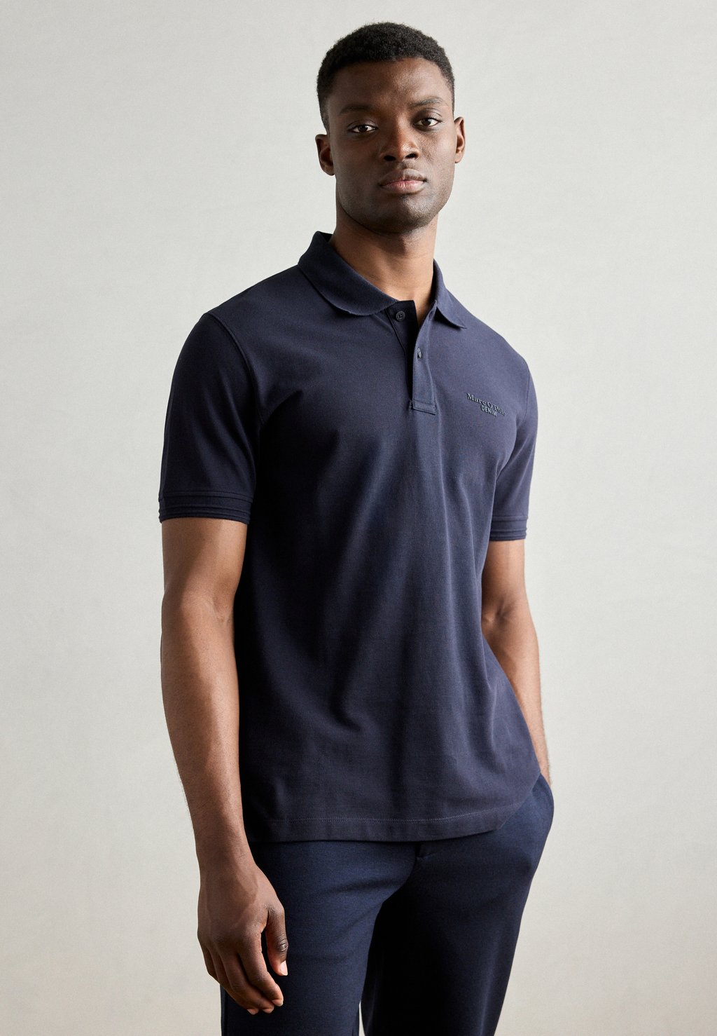 

Рубашка поло LOGO PRINT Marc O'Polo DENIM, темно-синий
