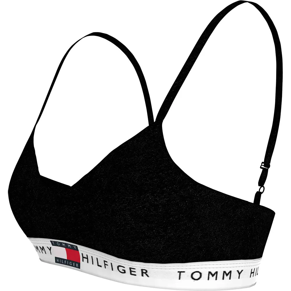 Бюстгальтер Tommy Hilfiger UW0UW05715lette Push-Up, черный — фото 3