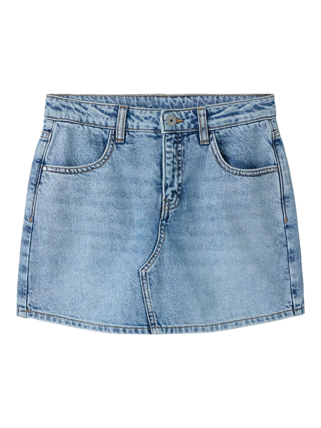 Джинсовый скорт TWO SOON, medium blue denim