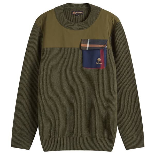 

Джемпер с рисунком «крылышки» от X baracuta miller Barbour, зеленый