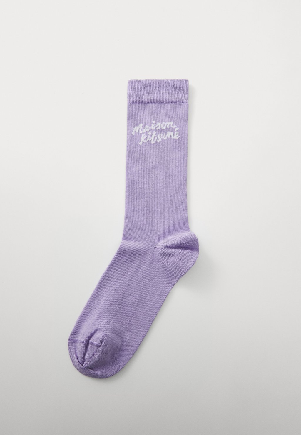 

Носки HANDWRITING Maison Kitsuné, сиреневый