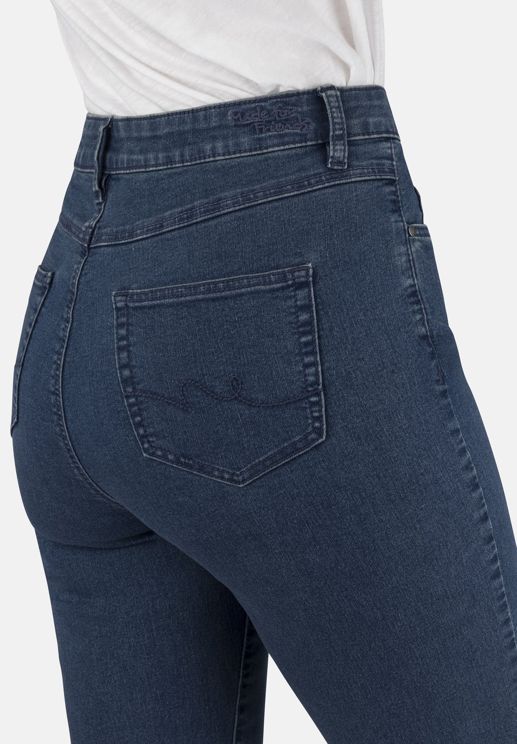

Джинсы облегающего кроя NIZZA Stooker Women, синий деним