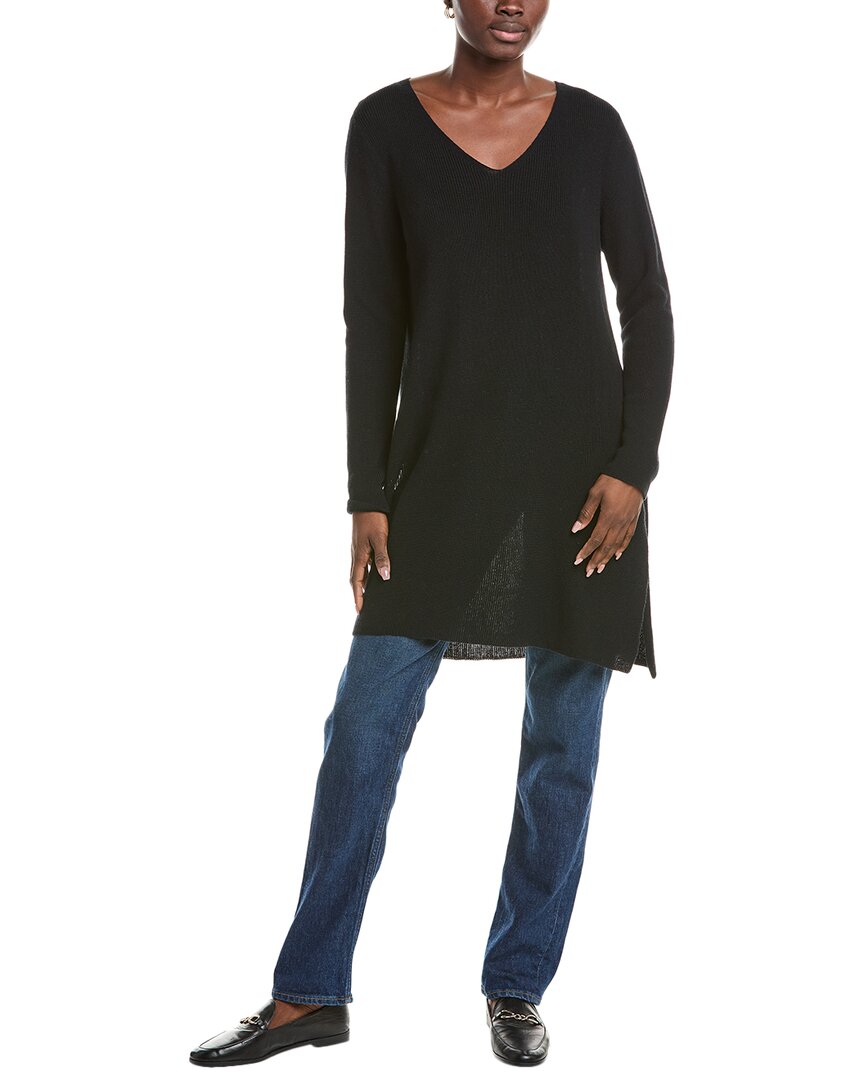 

Туника с V-образным вырезом Eileen Fisher, черный