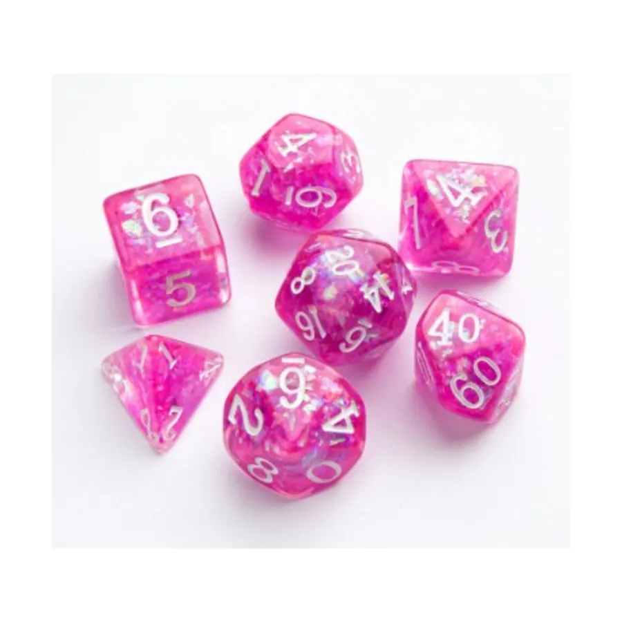 

Набор кубиков Poly — малиновый (7), Dice (GameGenic)