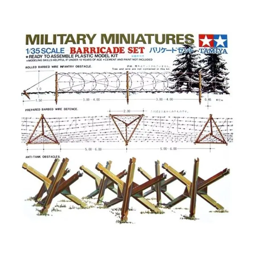 

Набор баррикады, Military Models - 1/35 Scale