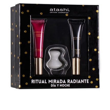 

Крем для контура глаз с антивозрастным эффектом, 3 шт Atashi