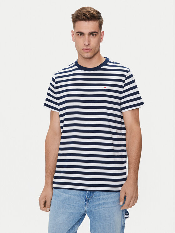 

Футболка узкого кроя Tommy Jeans, синий