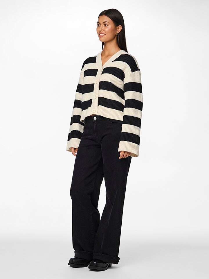 

Кардиган Pieces Nalini, цвет creme/schwarz