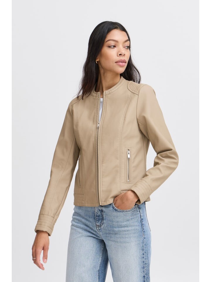 

Джинсовая куртка b.young Lederimitatjacke, натуральный