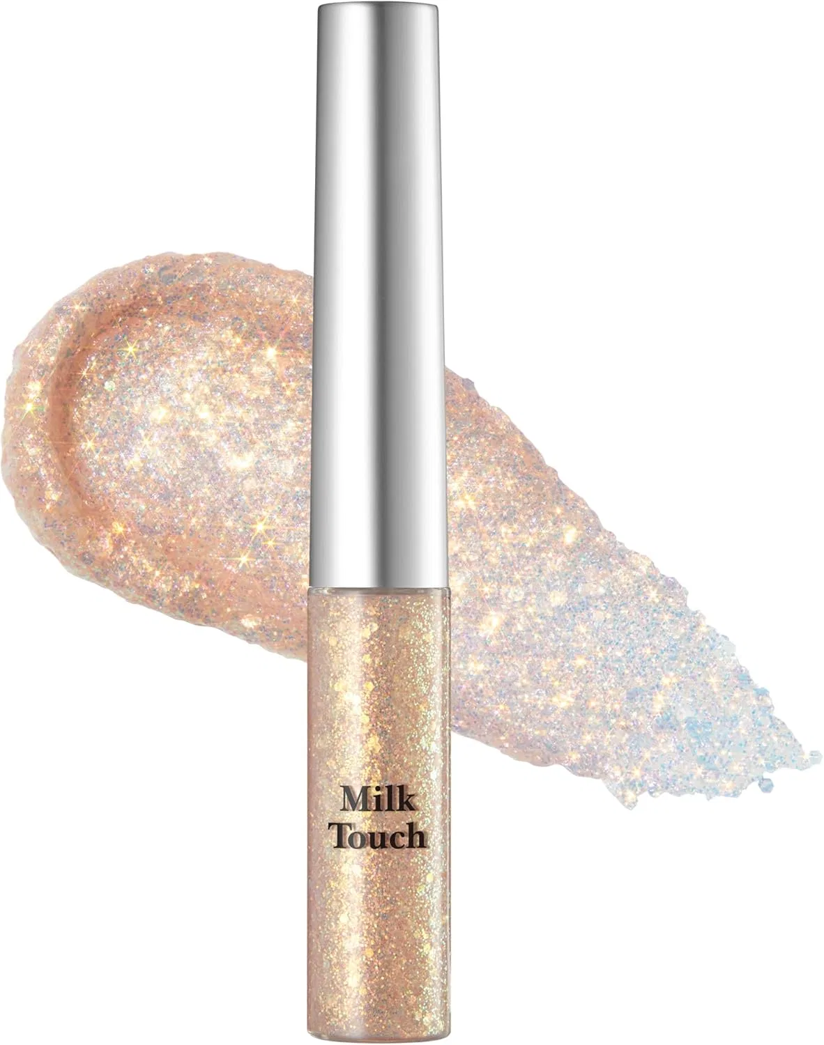 Глиттер для век Milktouch Pink Splash Jewelry, 7 г