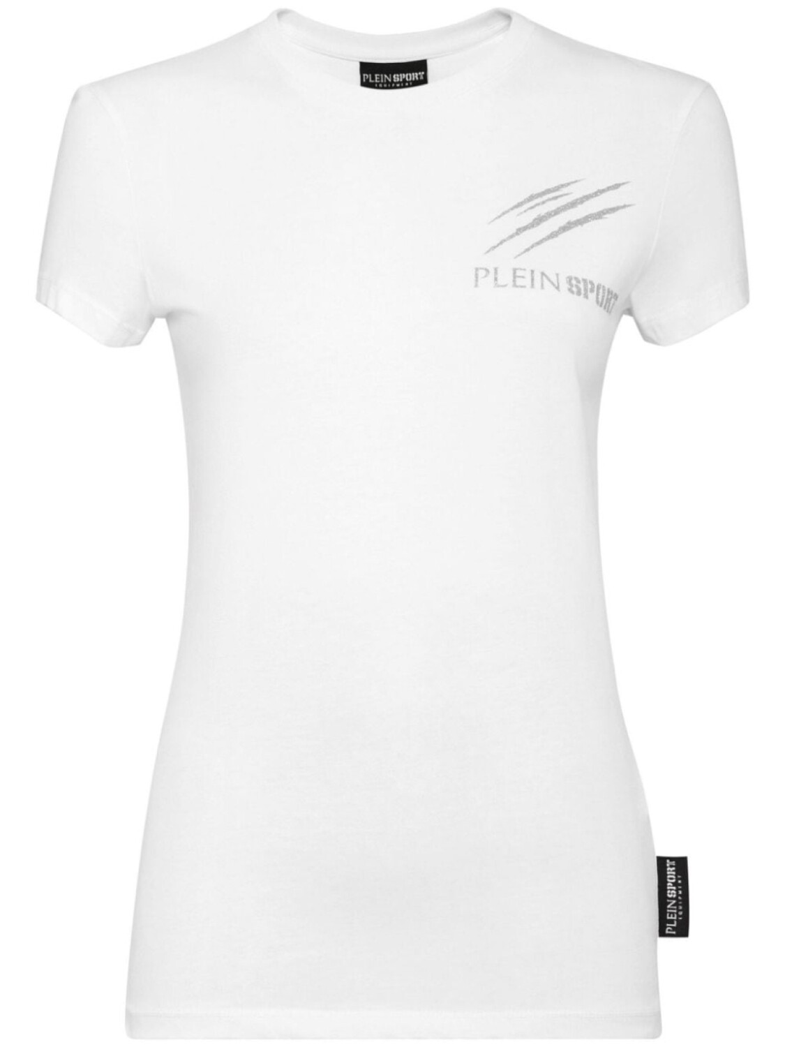 

Plein Sport футболка с логотипом, белый