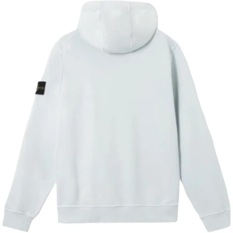 Толстовка на молнии Ice Blue Stone Island — фото 3