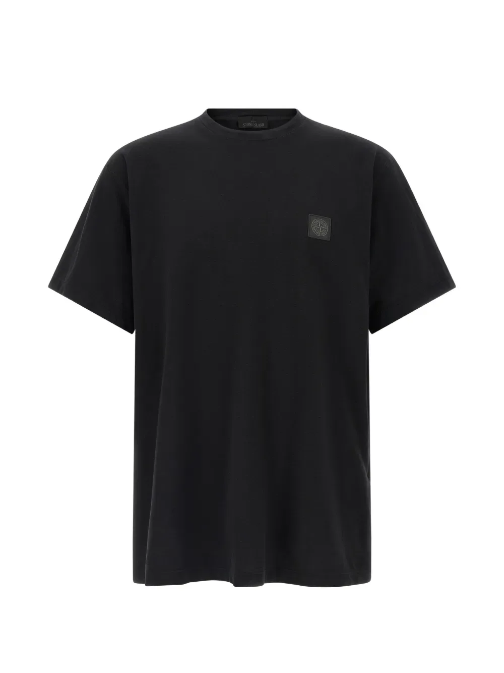 Футболка с нашивкой-логотипом компас Stone Island, черный