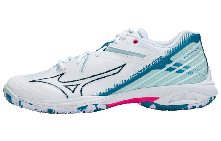 

Обувь для бадминтона Mizuno Wave Claw унисекс, White/Blue/Pink