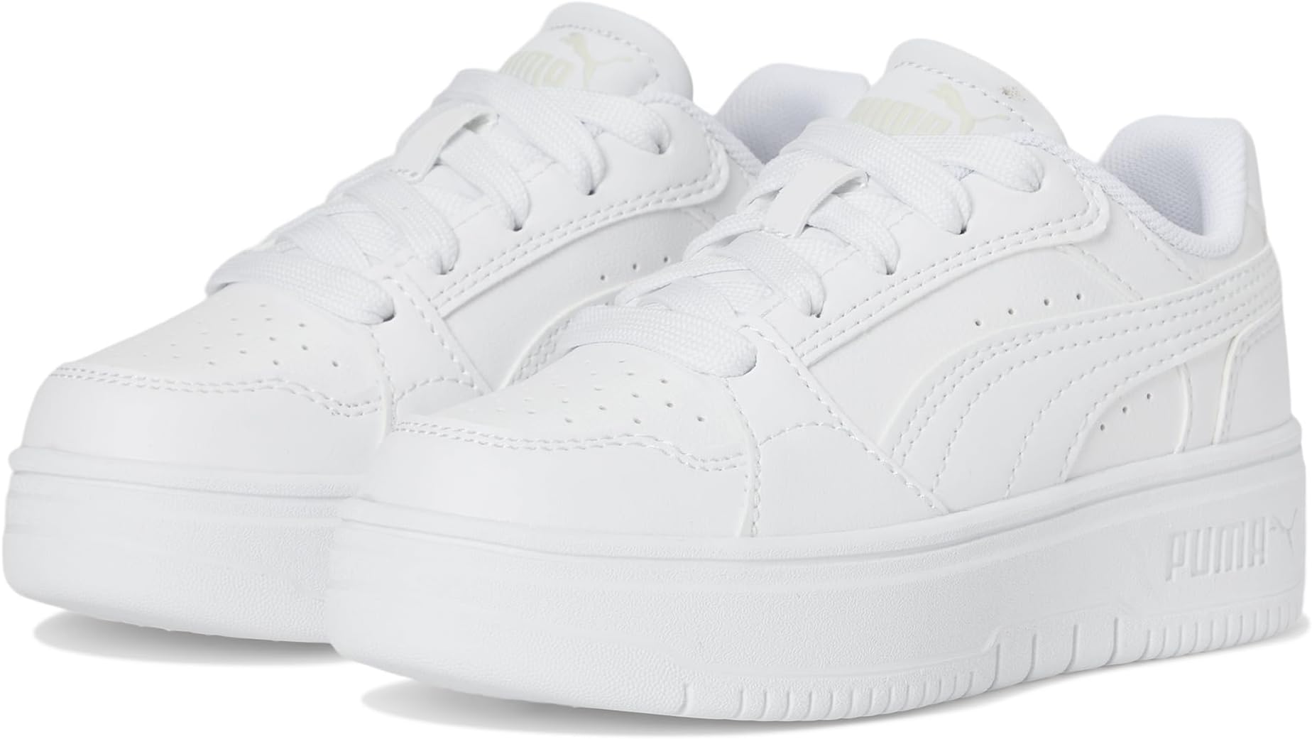 

Кроссовки PUMA Kids Rebound Femme Shoes, цвет White/Vapor Gray