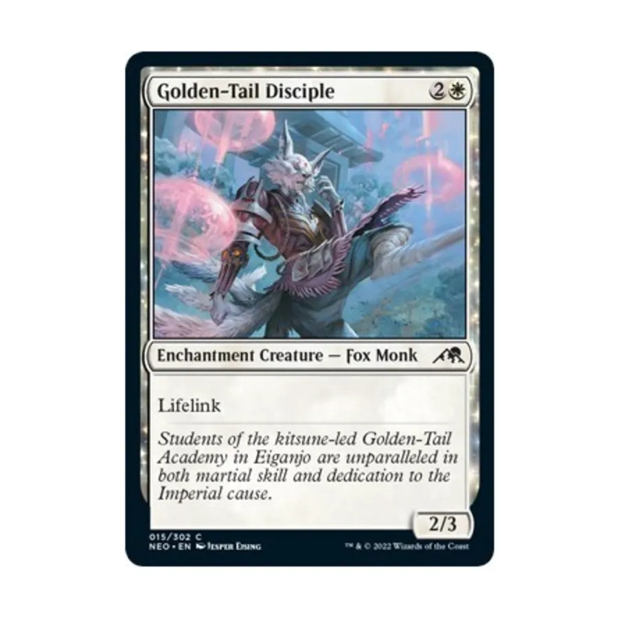 

CCG Ученик Золотохвоста (С) (Рольга), MTG - Kamigawa : Neon Dynasty