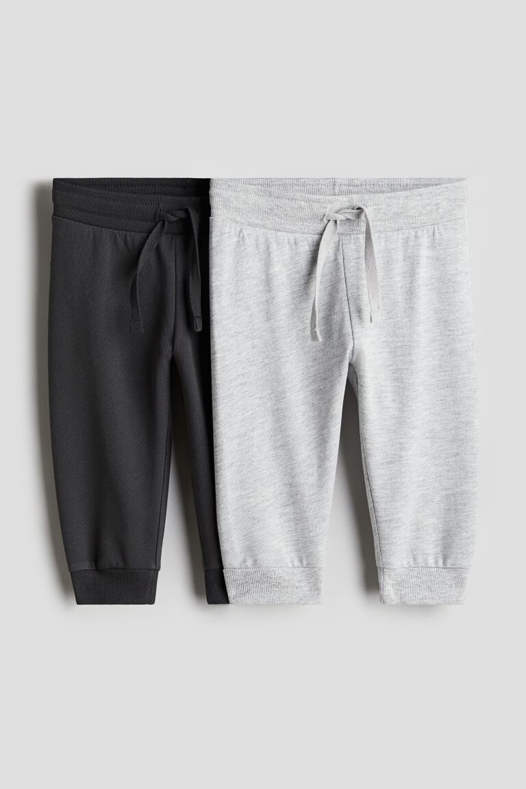 

2 пары спортивных штанов H&M, черный