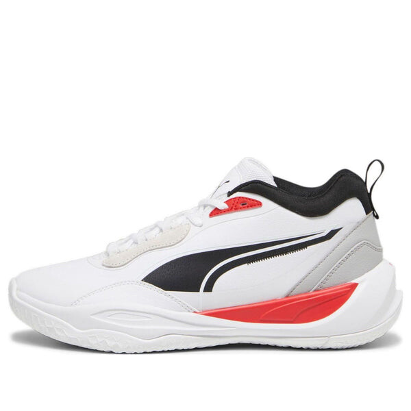 

Кроссовки playmaker pro plus 'white black red' Puma, белый