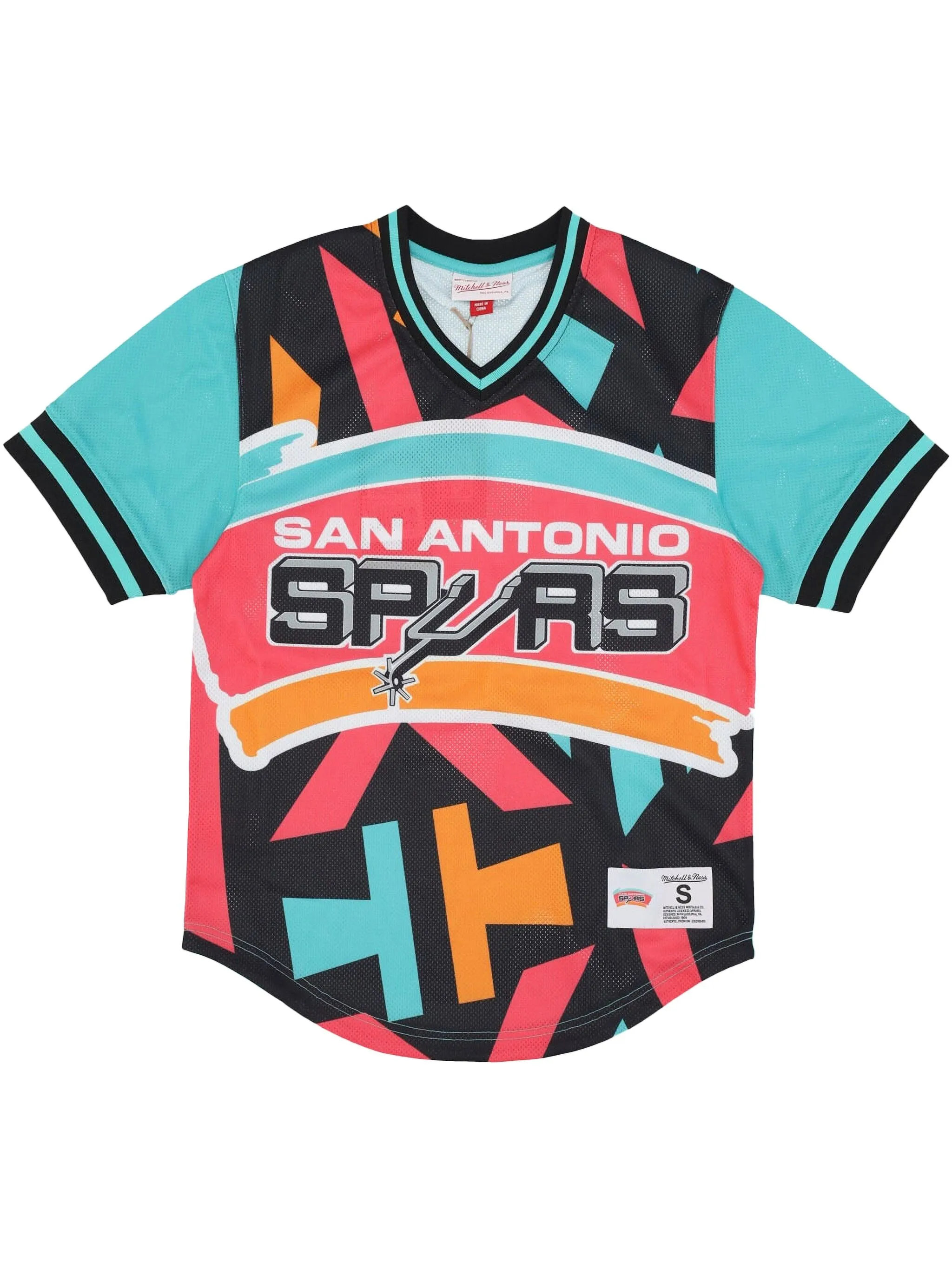

Топ NBA Jumbotron 3.0 Spurs Mitchell & Ness, синий