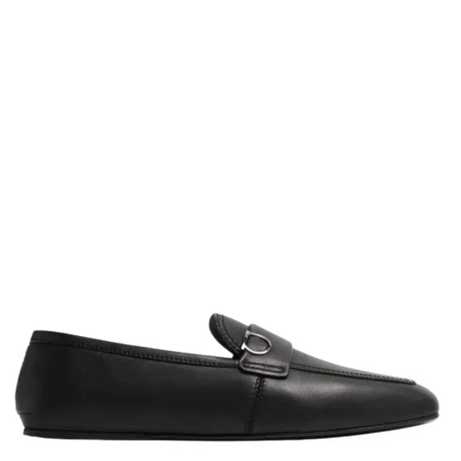 Лоферы Ferragamo Debros Gancini Ornament Salvatore Ferragamo, черный