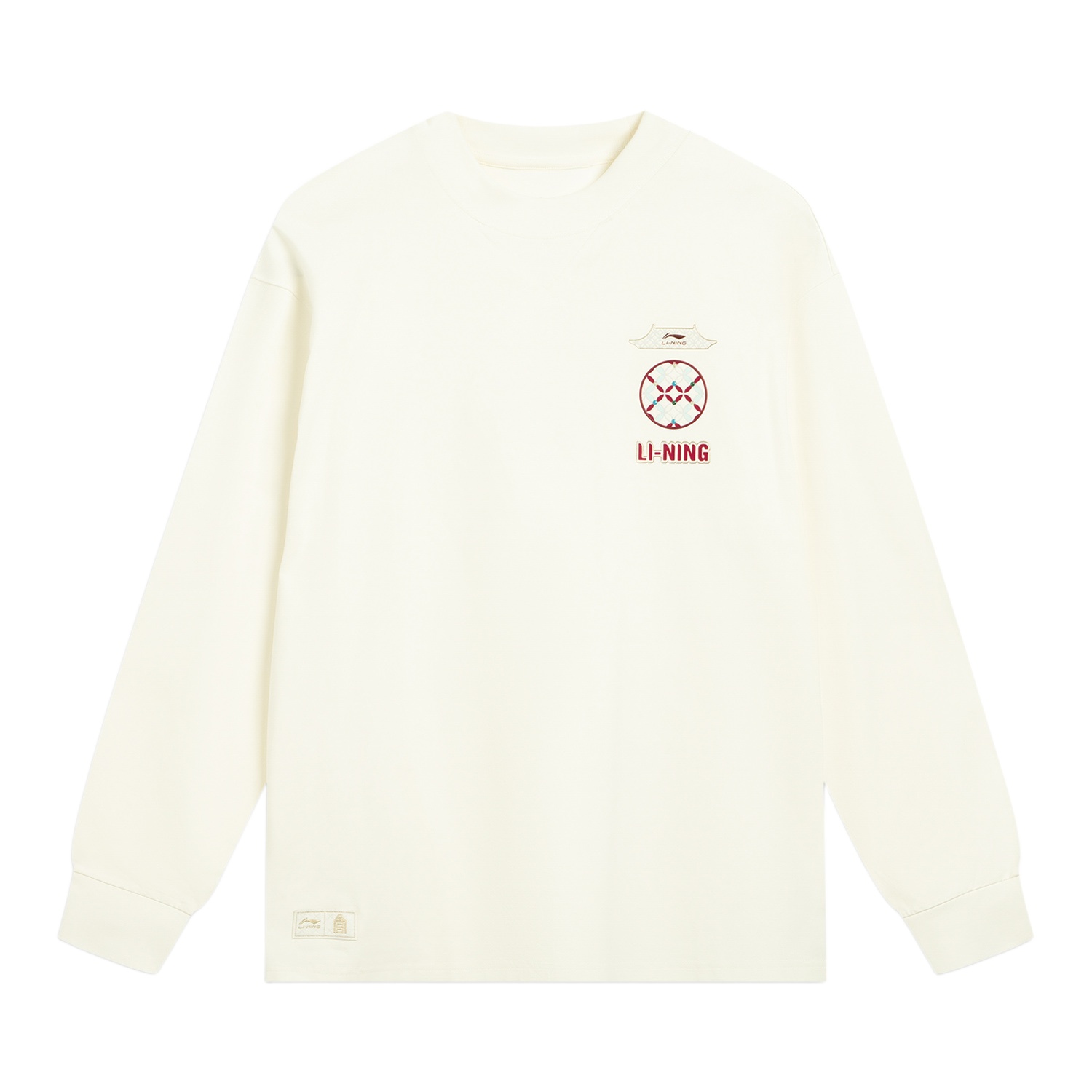 

Мужская футболка из коллекции Li Ning Sports Life., mother of pearl белый