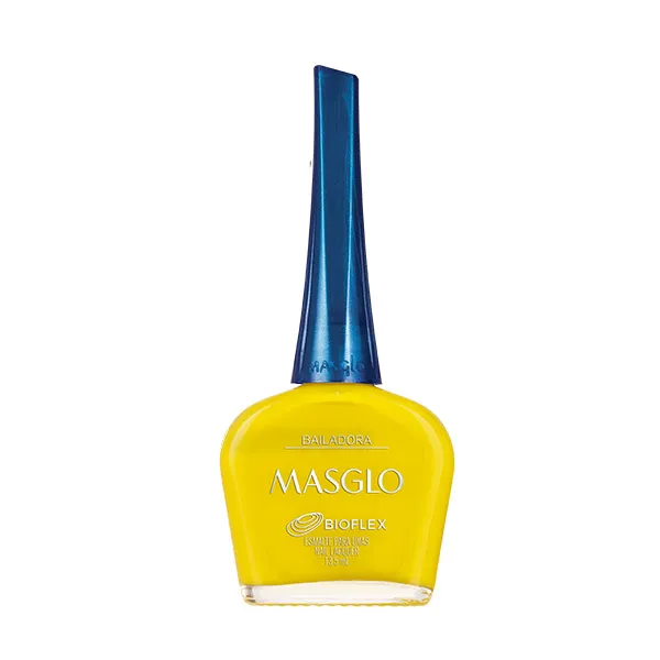 

Максимальная стойкость эмали Esmalte De Uñas Masglo, цвет bailadora
