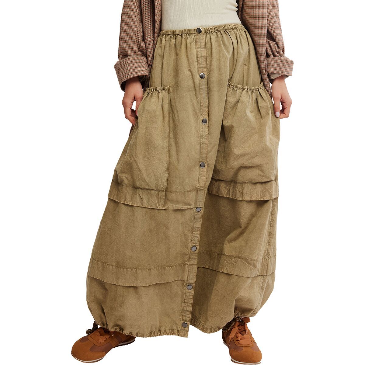 

Элойз макси-юбка Free People, цвет caiman
