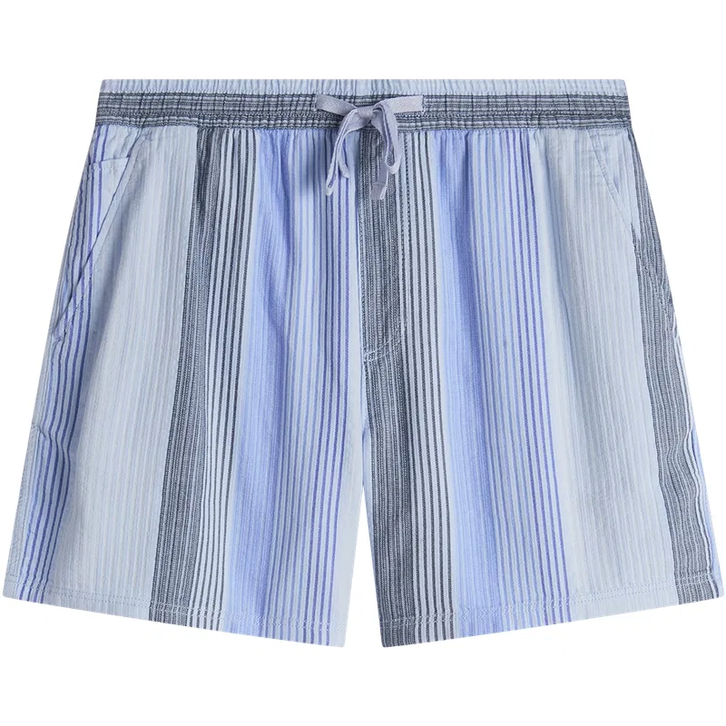 Шорты мужские Casual Tommy Hilfiger, Blue Gray Stripes Multicolor C3Q