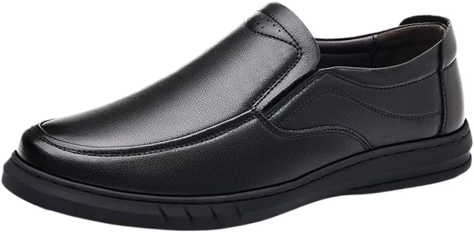 Мокасины кожаные Modern Classic Shoes, черный