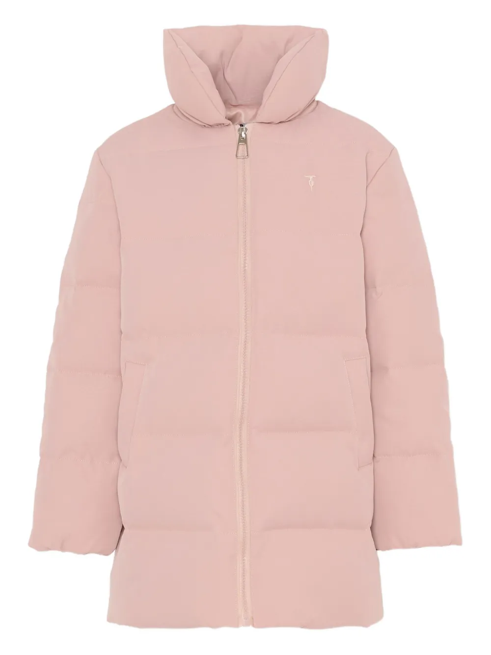 

Пальто на молнии Trussardi Junior, розовый
