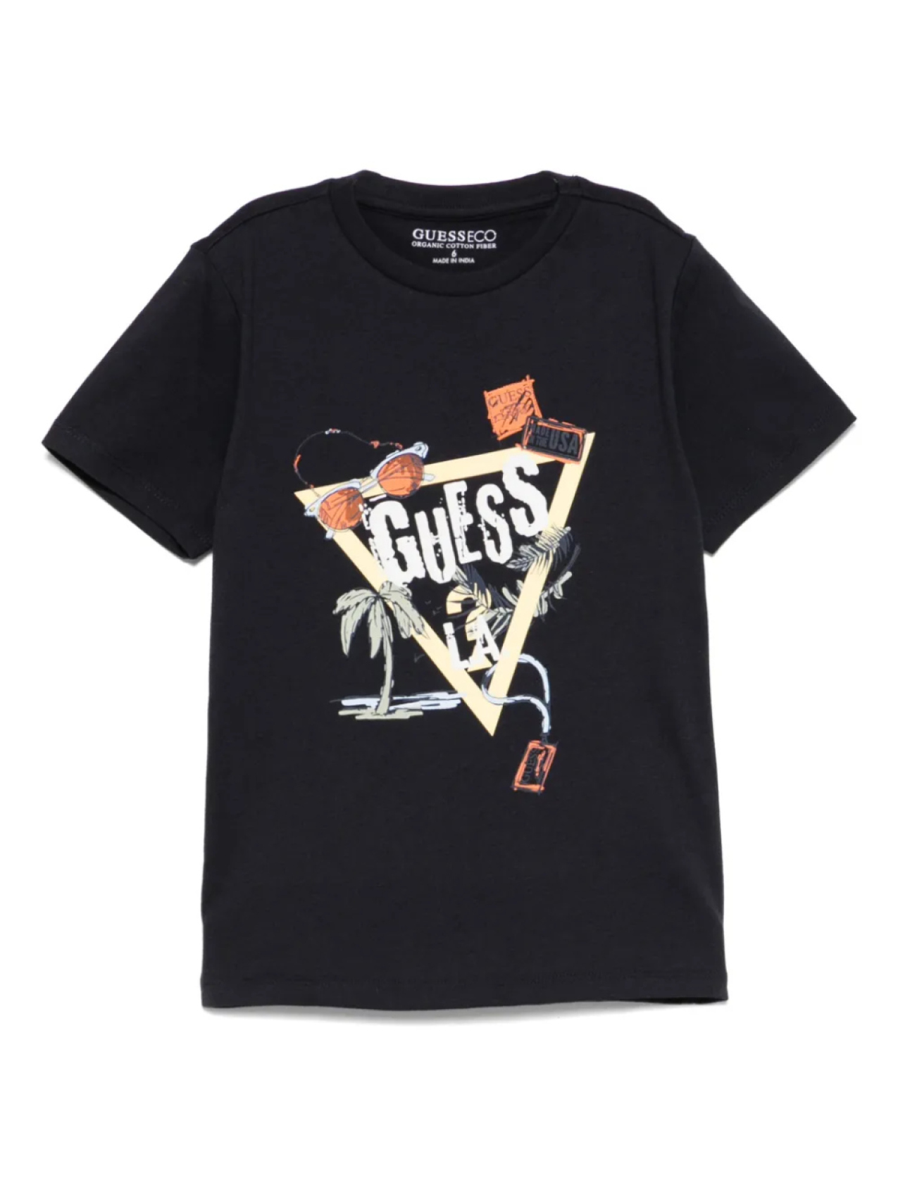 

Футболка с логотипом guess kids, синий