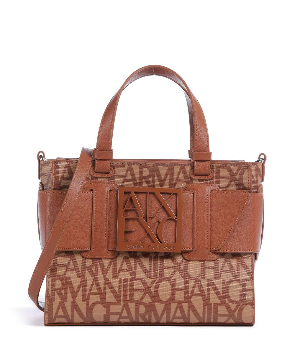 

Сумочка Suie m из хлопка Armani Exchange, коричневый