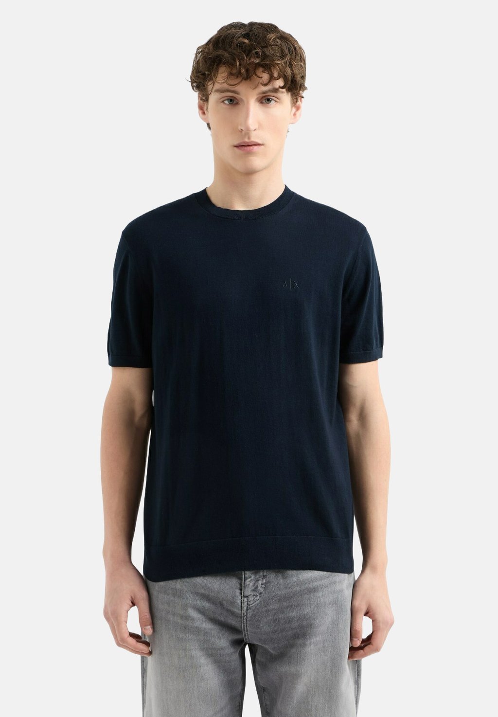

Базовая футболка Armani Exchange, синий