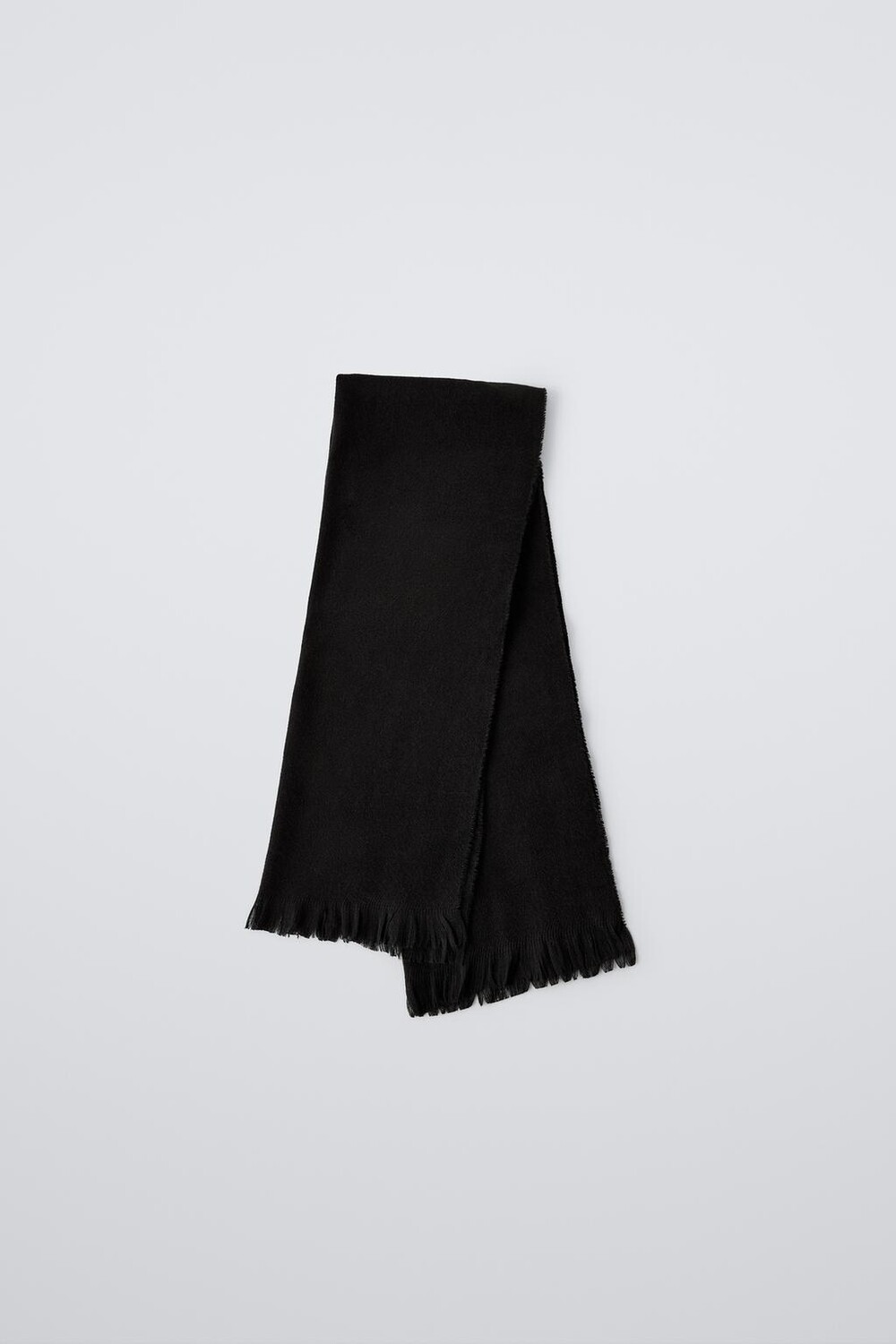 

Мягкий на ощупь шарф ZARA, черный